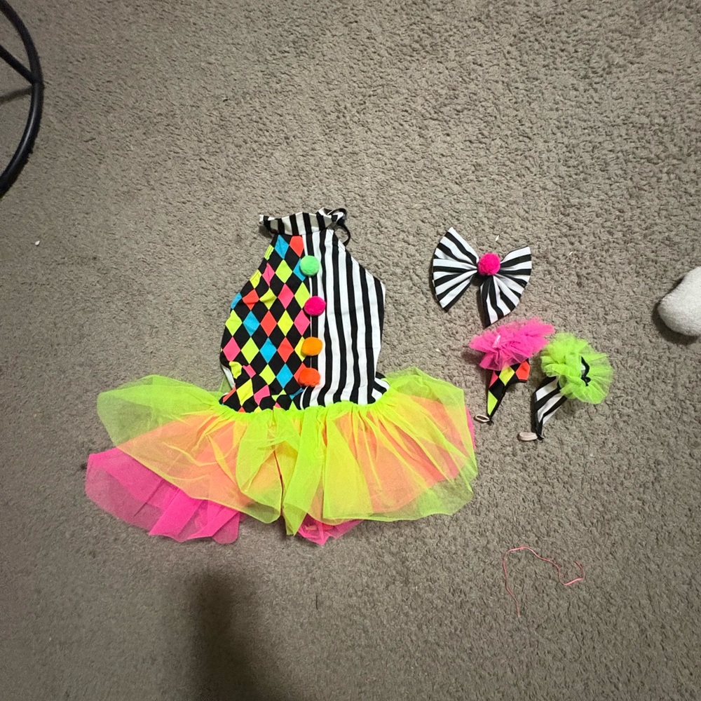 kids Weissman clown costume